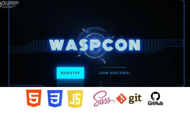 Waspcon website preview